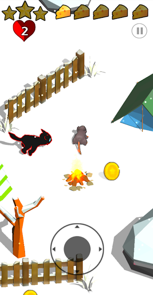 Rats vs Cats survive from cats Screenshot 2