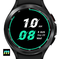 Moepaw Big Number Watch face