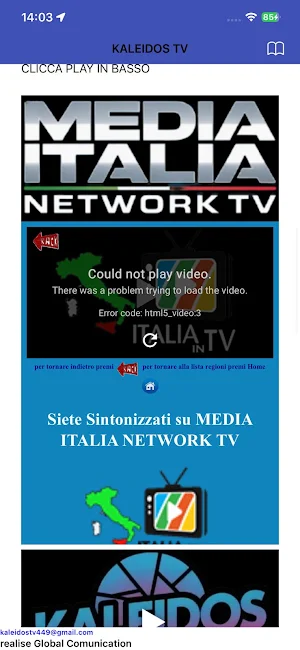 KALEIDOS TV Screenshot 2