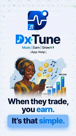 DxTune: Earning Music App Help Screenshot 0