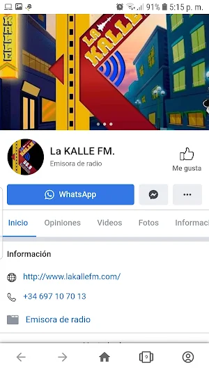 La Kalle FM 88.8 Madrid Screenshot 3