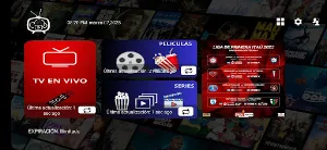 Nubex IPTV v2 Screenshot 1