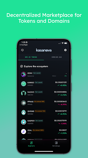 Kasanova Wallet Screenshot 2