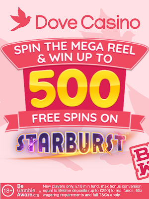 Dove - Real Online Casino Screenshot 0