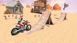 Bike Ramp Stunt Racing Master Screenshot 1