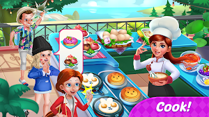 Food Diary: Cooking Game and Restaurant Games 2020 Screenshot 0