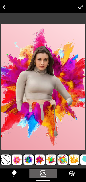 Pics Photo Editor :drip,spiral and blending effect Screenshot 1