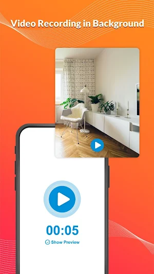 background video recorder Screenshot 1