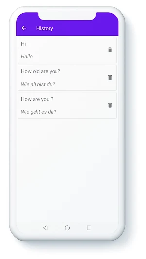 German English Translator Screenshot 2