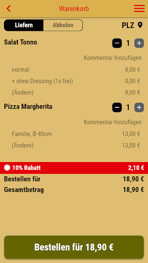 Hollywood Grill Pizzeria Screenshot 1