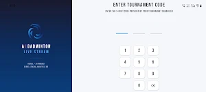 AI Badminton Live Stream Screenshot 0