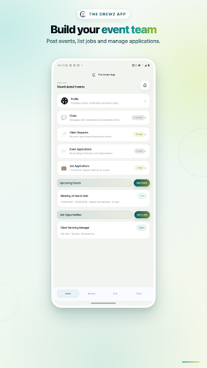 The Crewz App Screenshot 0