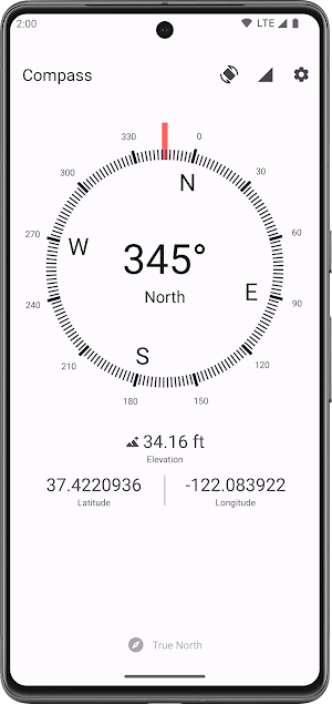 True Compass Screenshot 2