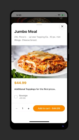 Nu Gen Pizza Xpress Screenshot 2