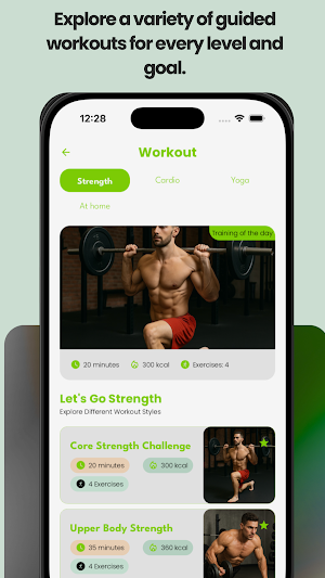 YaamFit: Gym, Home workouts Screenshot 1