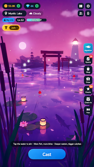 DeepBlue Fishing Screenshot 1
