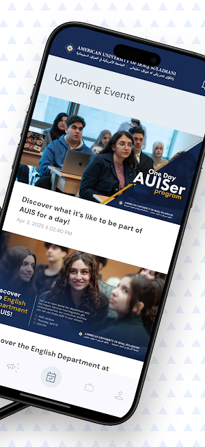 AUIS Alumni Screenshot 1