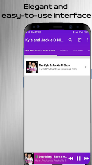 Kyle and Jackie O Night Radio Screenshot 2