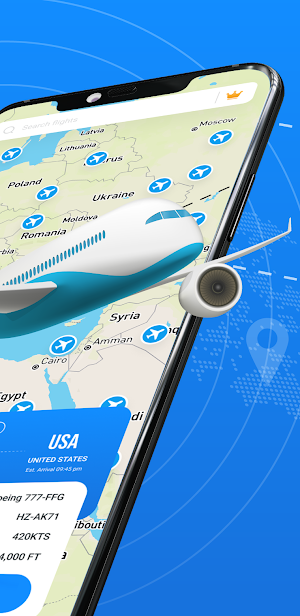 Flight Radar- Airlines Tracker Screenshot 1