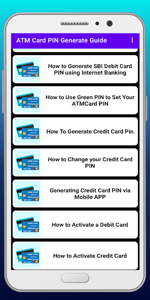 ATM Card PIN Generate Guide Screenshot 0