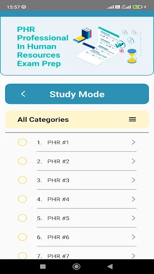 PHR Human Resources Exam Prep Screenshot 1