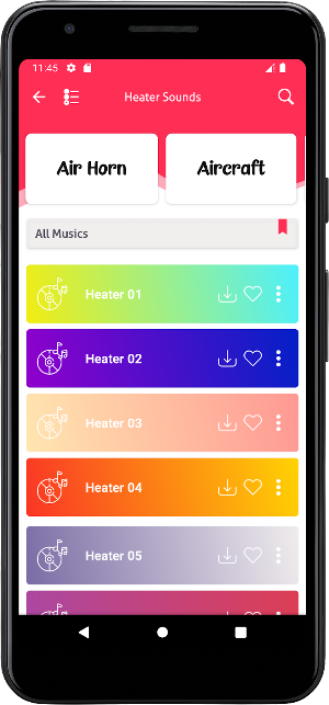 Heater Sounds Screenshot 1