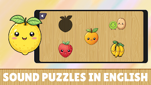 Sound puzzles for kids Screenshot 1