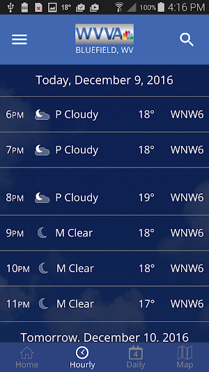 WVVA Weather Screenshot 1