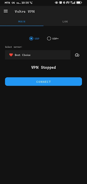 Vultra VPN-Unlimited VPN Screenshot 1
