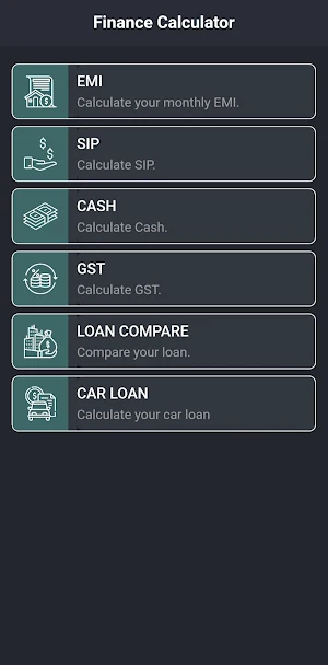 EMI Calculator (Finance) Screenshot 1