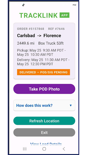 MVF TrackLink Screenshot 1