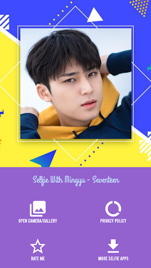 Selfie With Mingyu - Seventeen Screenshot 1