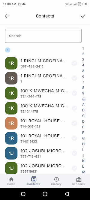 Huduma SMS Screenshot 2