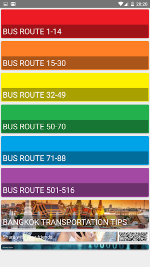 BANGKOK BUS MAP Screenshot 0
