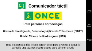 Comunicador Táctil ONCE Screenshot 0