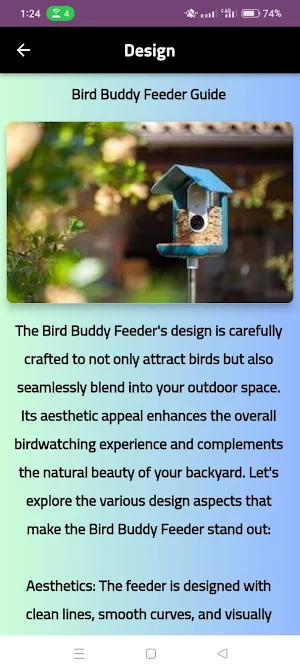 bird buddy feeder guide Screenshot 1