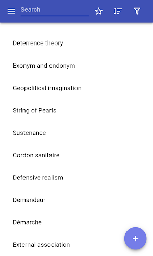Political science terminology Screenshot 0