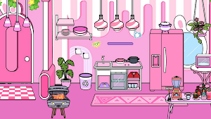 Tizi Town - Pink Home Decor Screenshot 2