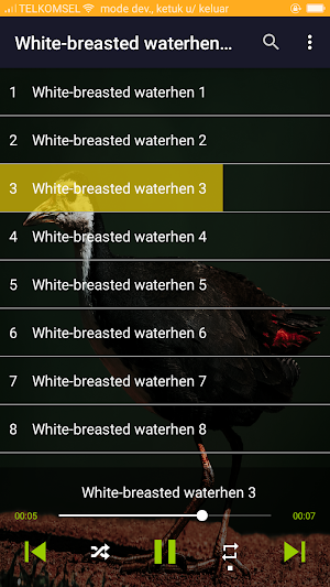 White-Breasted Waterhen Screenshot 1