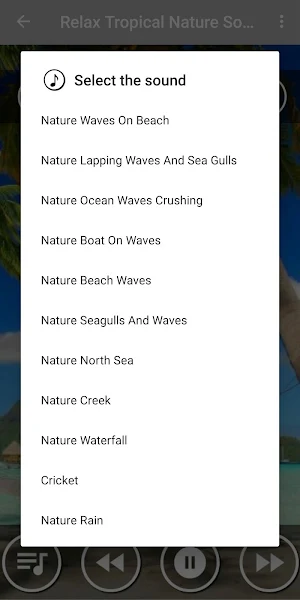 Tropical Night - Nature Sounds for Sleeping Screenshot 1