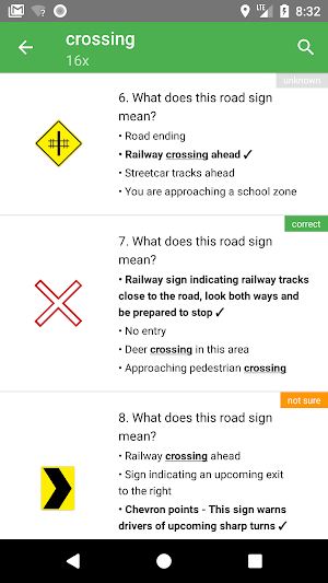 Canada Driving Theory Test Screenshot 2
