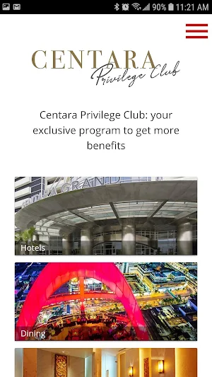 Centara Privilege Club Screenshot 0