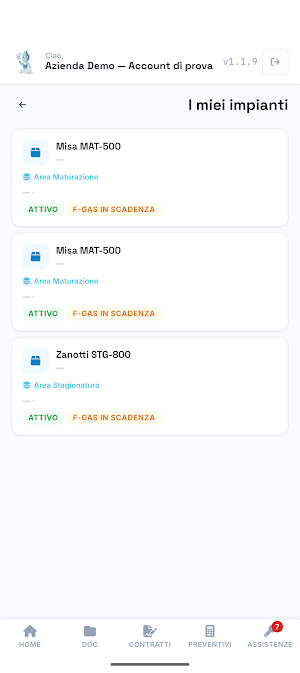 Refrigerazione Industriale Screenshot 2