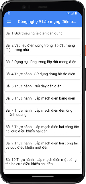 Công nghệ Lớp 9 LMDTN Screenshot 3