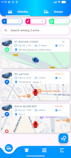 Sendatrack Local Screenshot 1