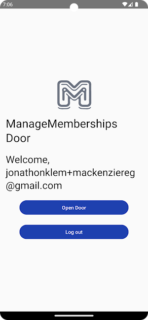 ManageMemberships Door Access Screenshot 0