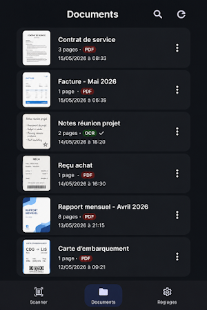Scanio: Scan PDF, OCR & IA Screenshot 1