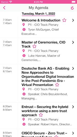 Focus Network Events Screenshot 2