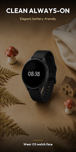 Kawaii Mushrooms – Watch Face Screenshot 2