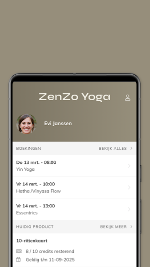 Zenzo Yoga Zandvoort Screenshot 2